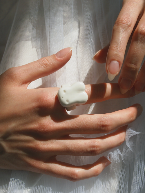HARU POLYMER CLAY RING