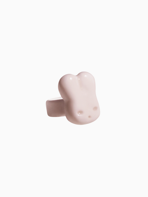 HARU POLYMER CLAY RING PINK