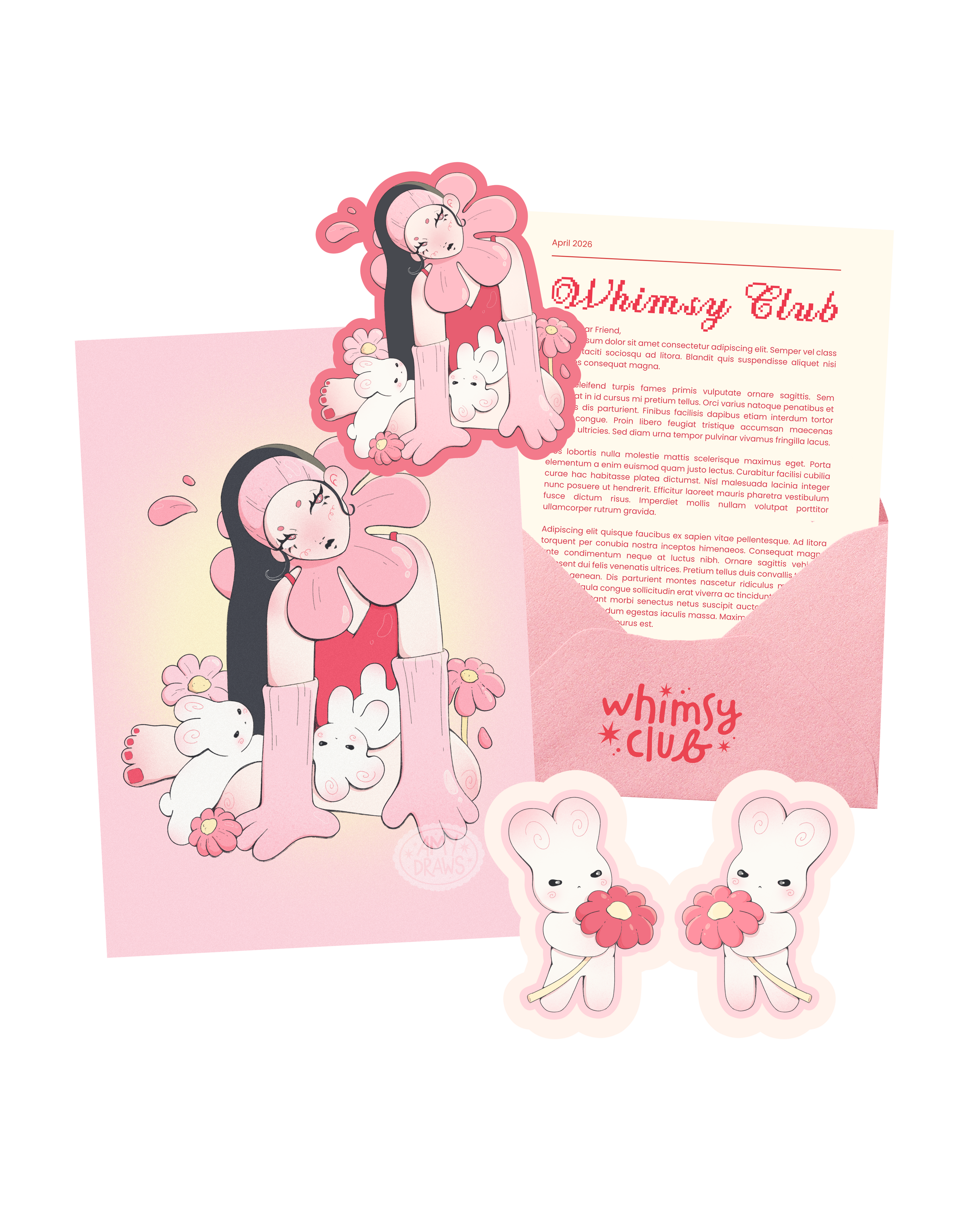 WHIMSY CLUB CATCH-UP MAIL