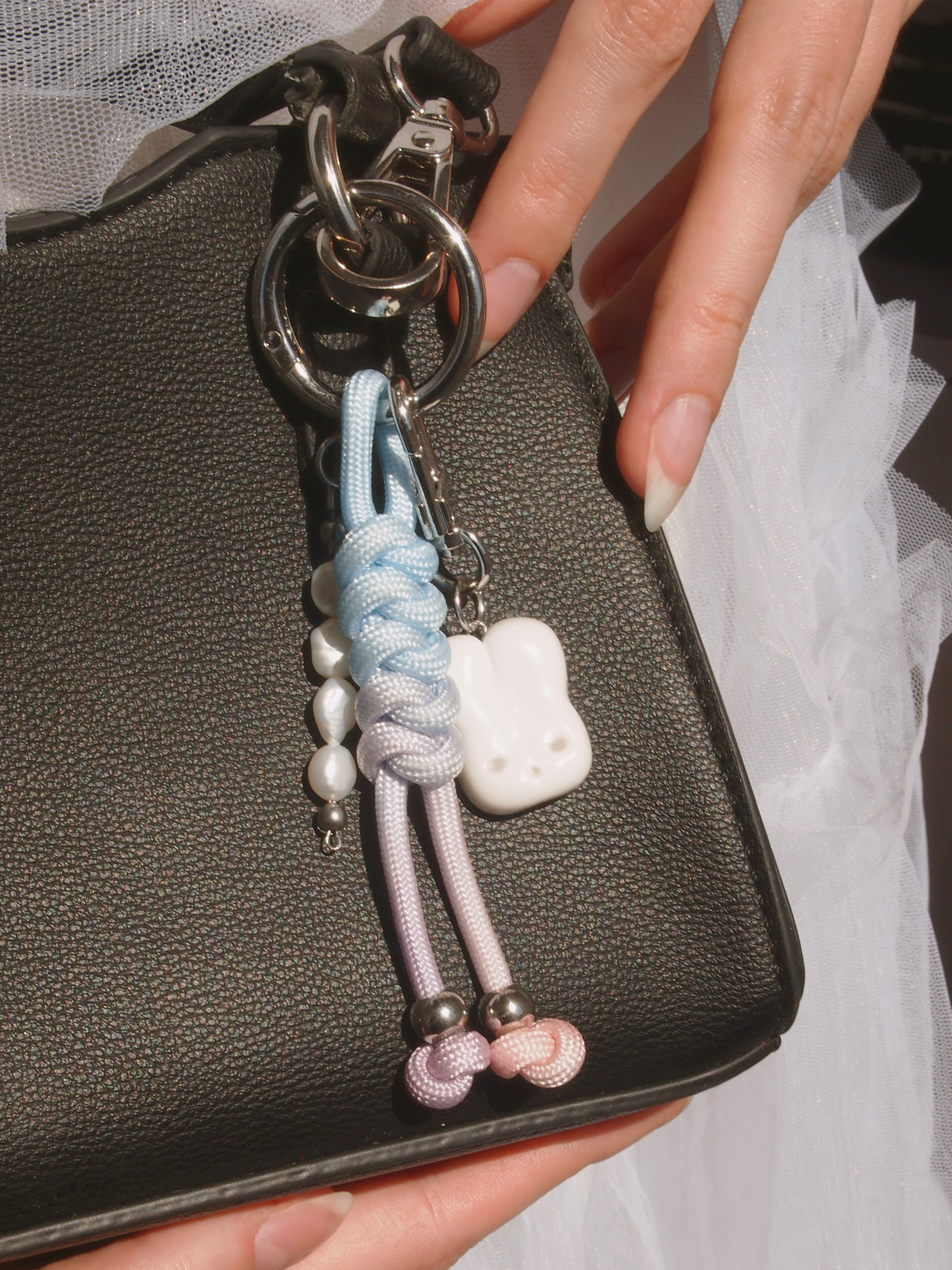 WONDER PARACORD & POLYMER CLAY CHARM GRADIENT