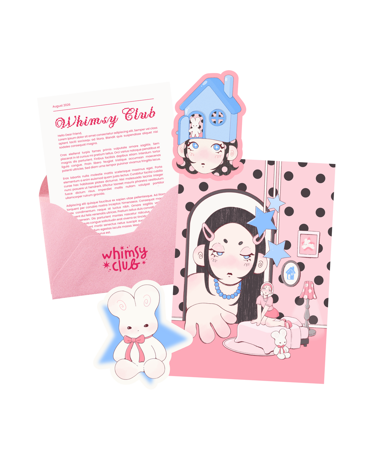 WHIMSY CLUB CATCH-UP MAIL