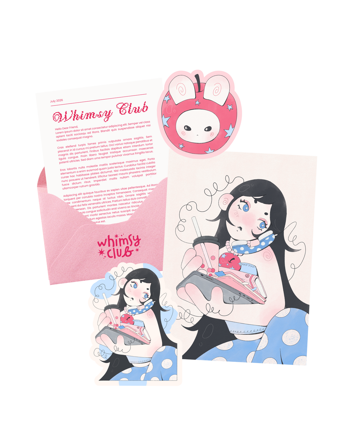 WHIMSY CLUB CATCH-UP MAIL