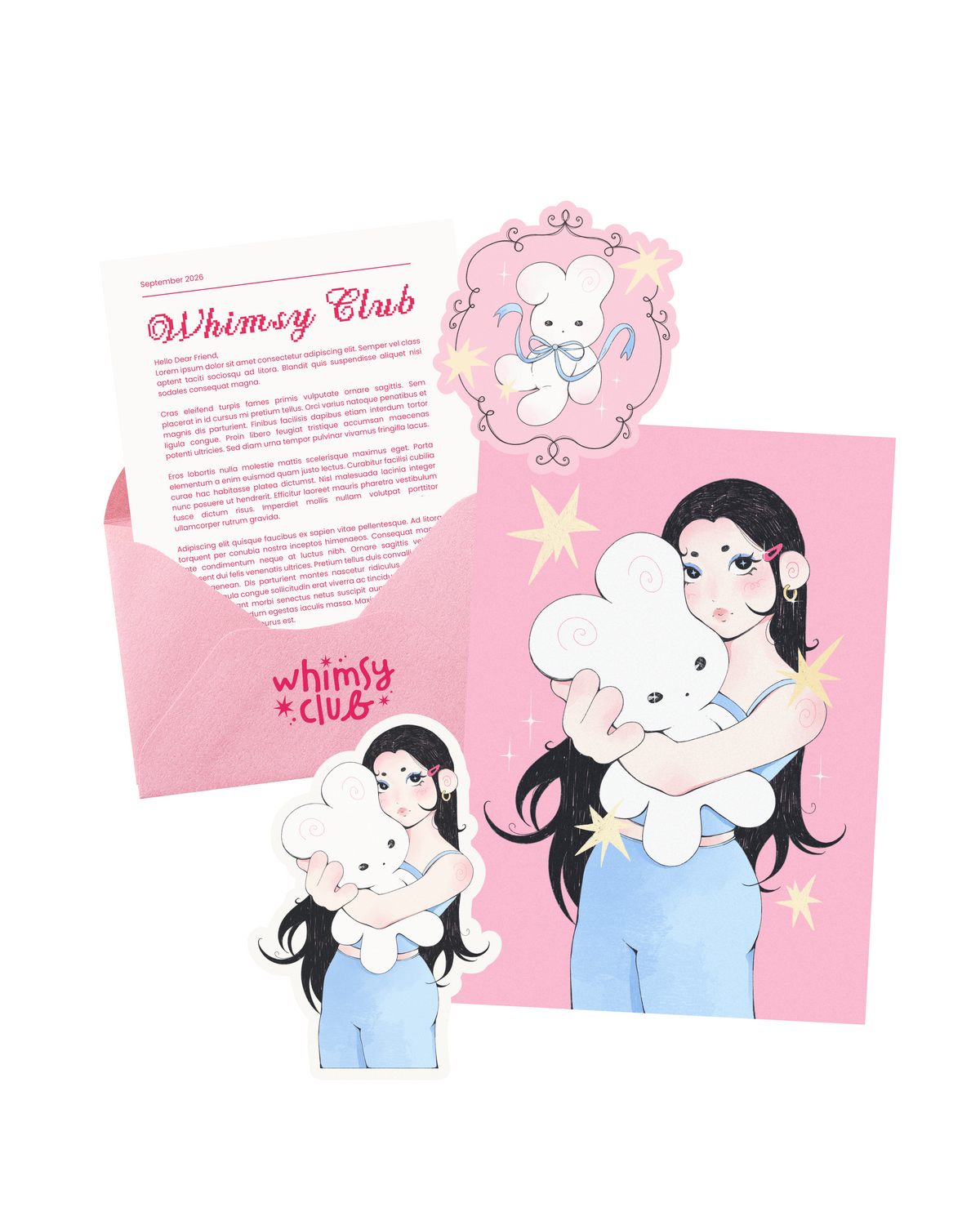 WHIMSY CLUB CATCH-UP MAIL